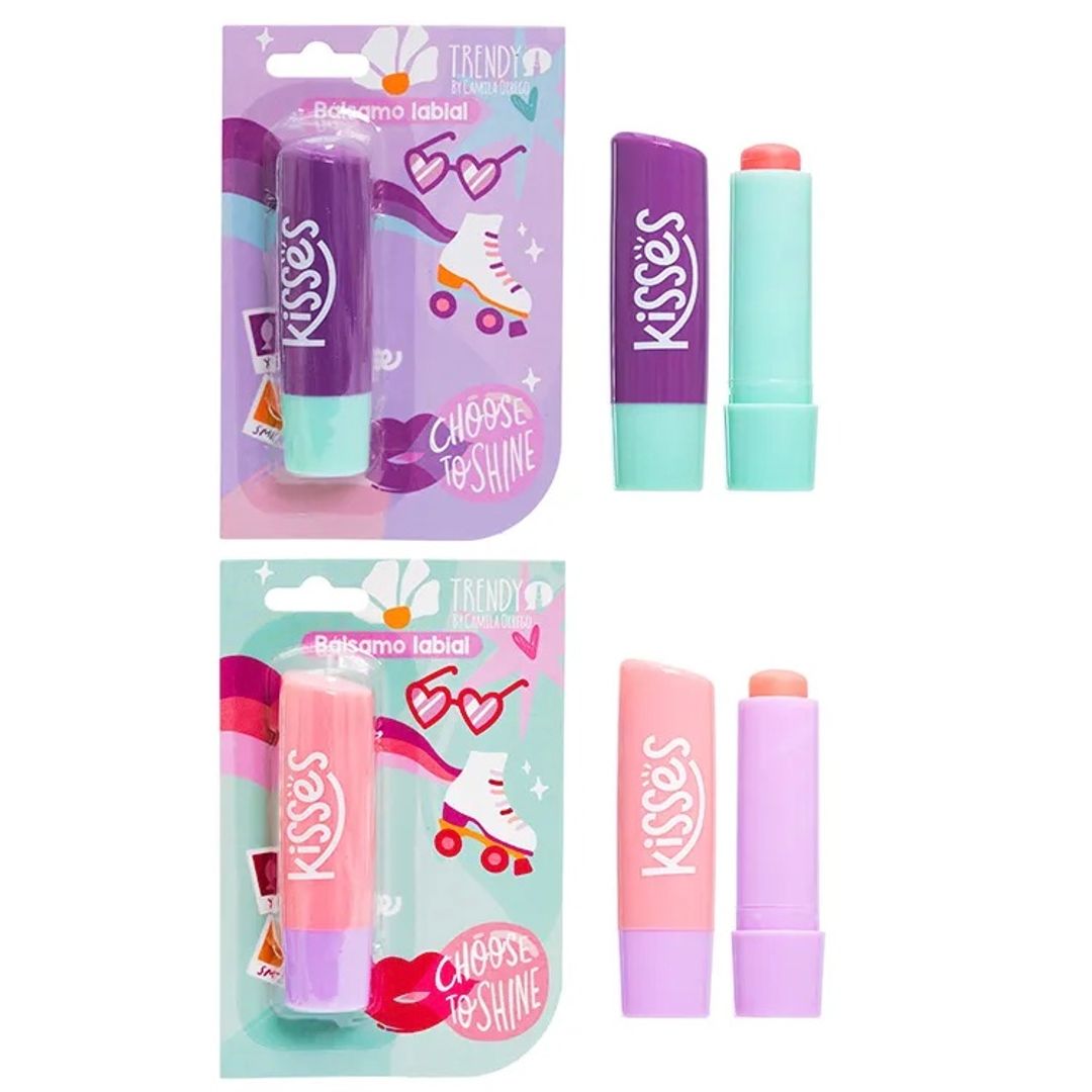 BÁLSAMO DE LABIOS KISSES TRENDY 