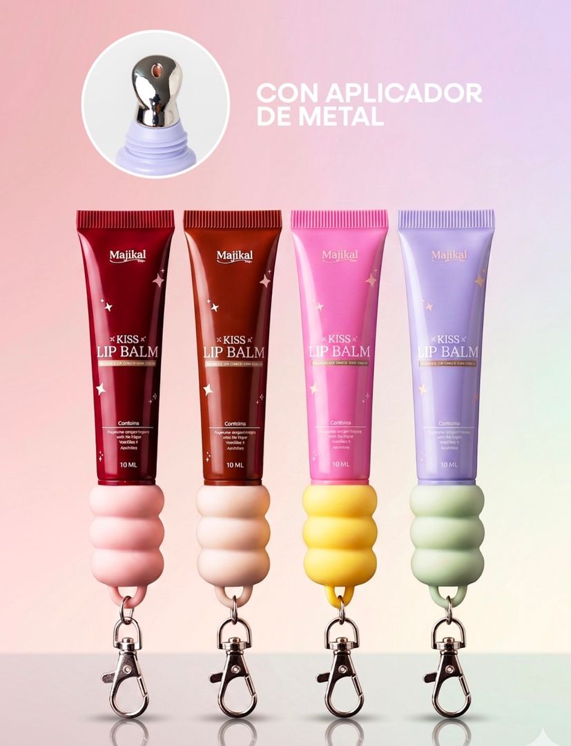 Llavero kiss - lib Balm