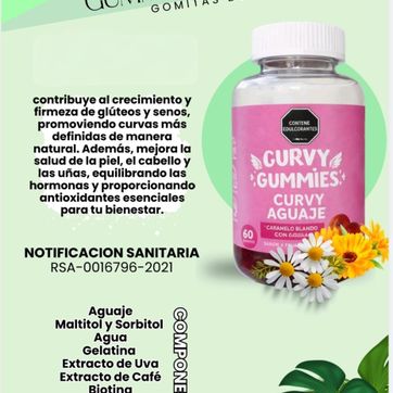Imagen del producto GOMITAS DE AGUAJE