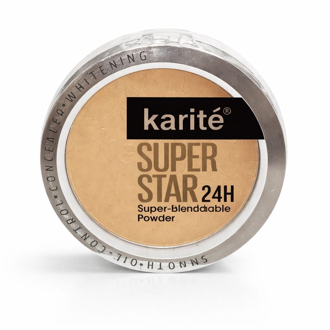 POLVO COMPACTO KARITE - SUPER STAR 