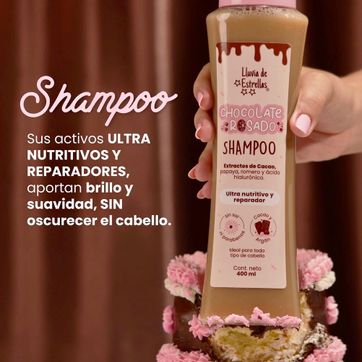 Imagen del producto LLUVIA DE ESTRELLAS SHAMPOO CHOCOLATE ROSADO