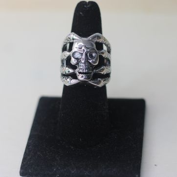 Imagen del producto ANILLO CALAVERA ESQUELETO