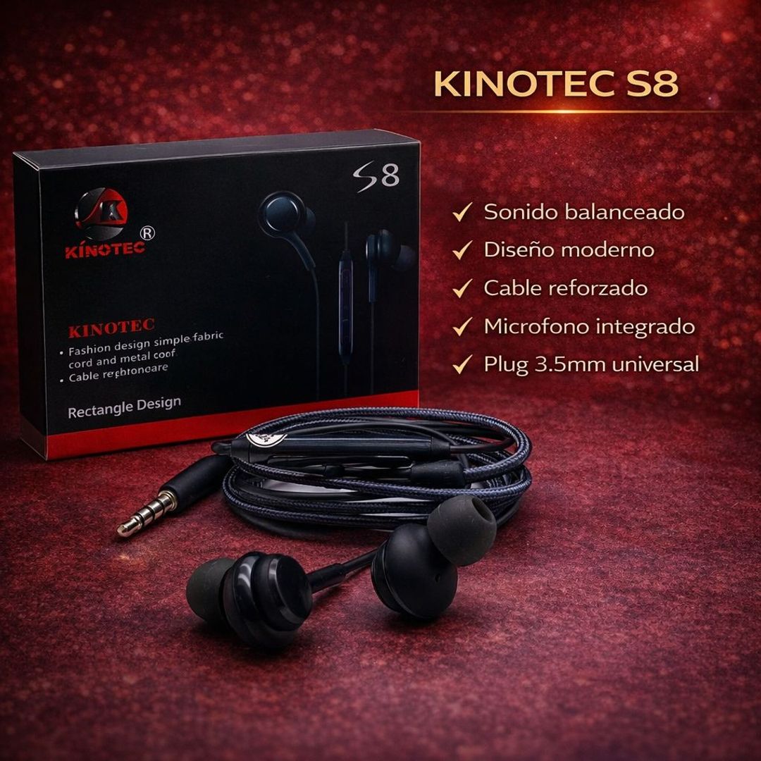 Audífonos Kinotec KN-201 S8