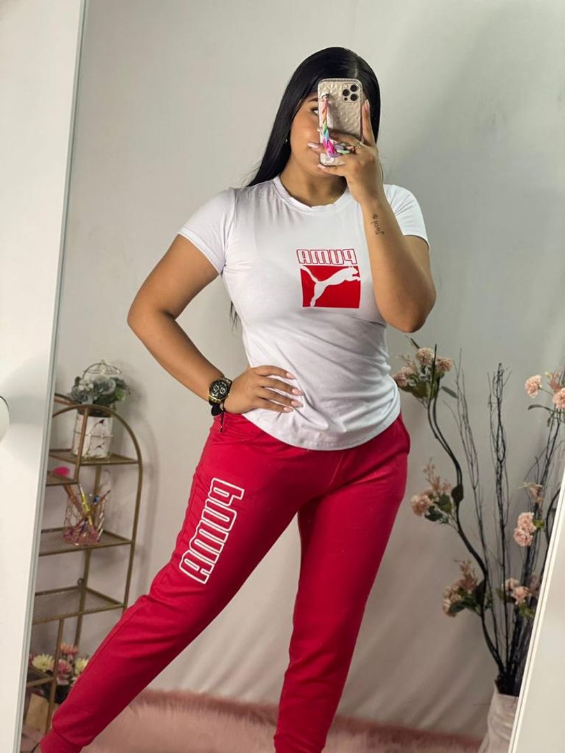 SET DE JOGUER + CAMISETA ESTAMPADA