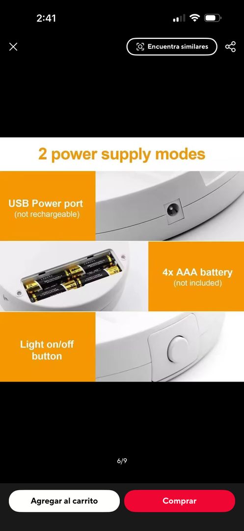 ESPEJO LED