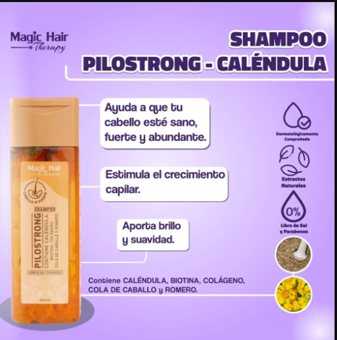 SHAMPOO PILOSTRONG - CALENDULA