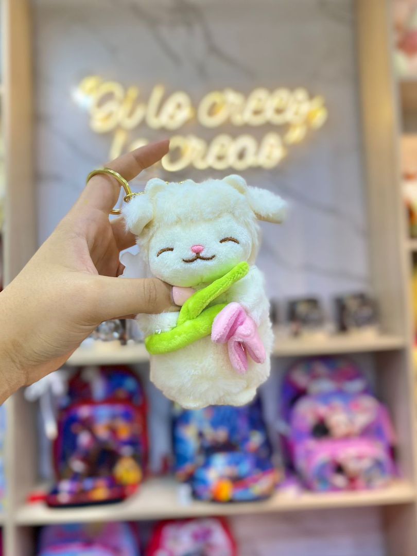 LLAVERO CORDERITO TULIPÁN 