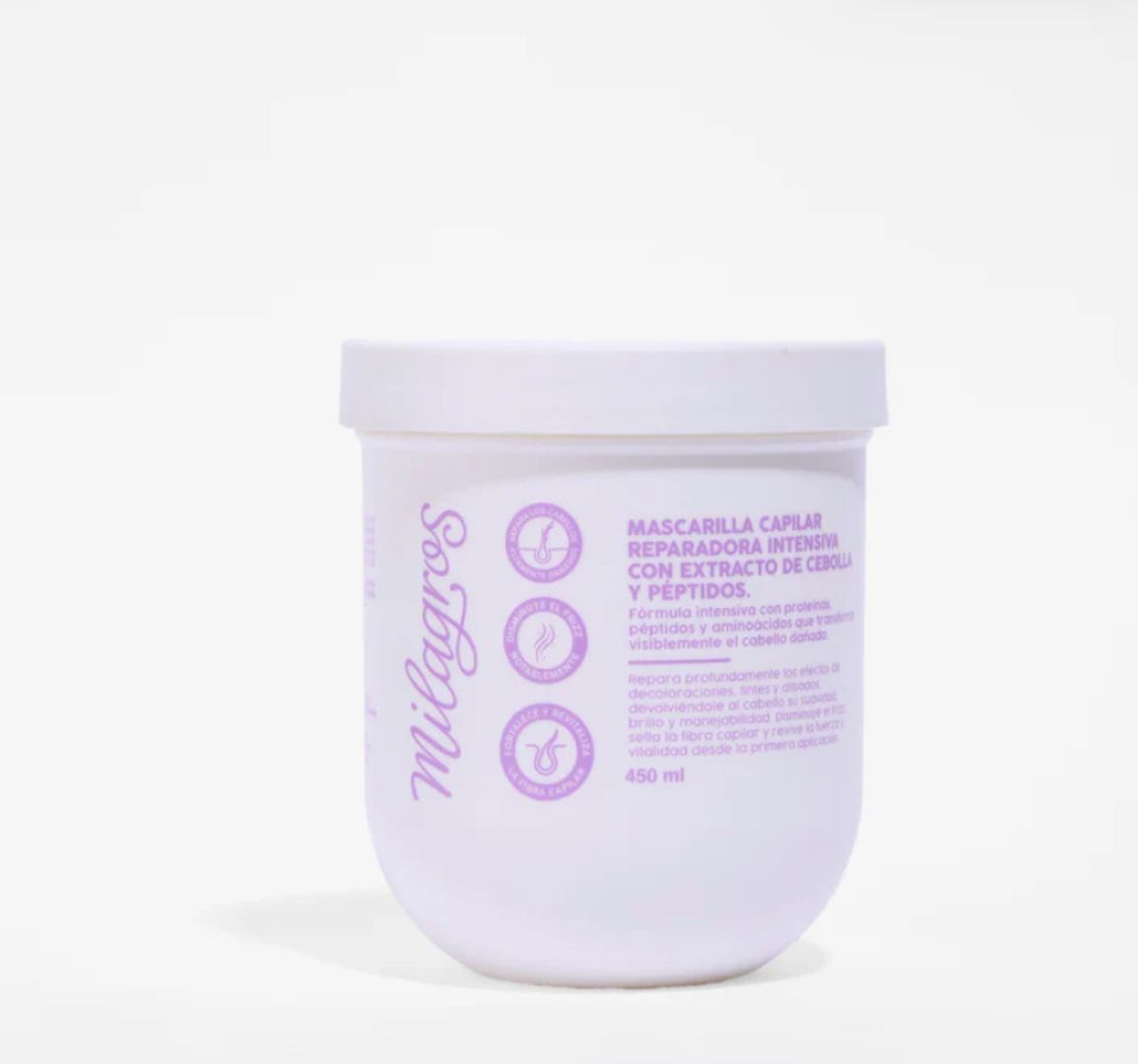 Mascarilla Capilar Reparadora Intensiva Con Extracto De Cebolla y Péptidos