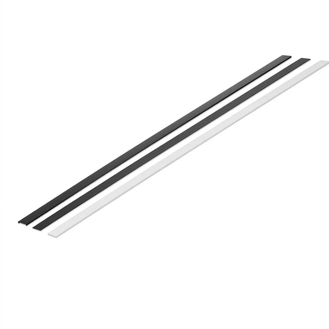 CUBIERTA PARA RIEL MAGNETICO COLOR NEGRO 
