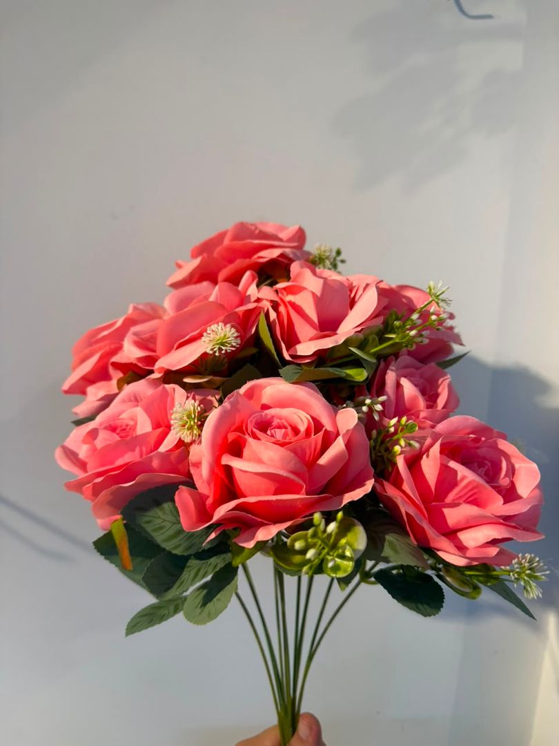 ROSA X 12 ROSADA