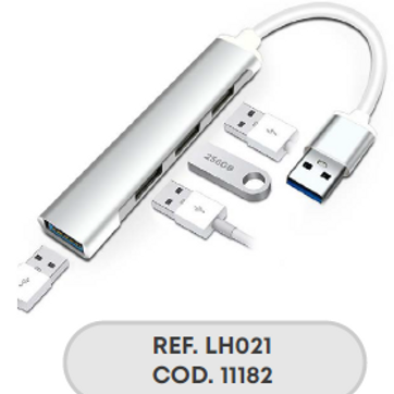 Imagen del producto HUB USB 3.0 4 EN 1