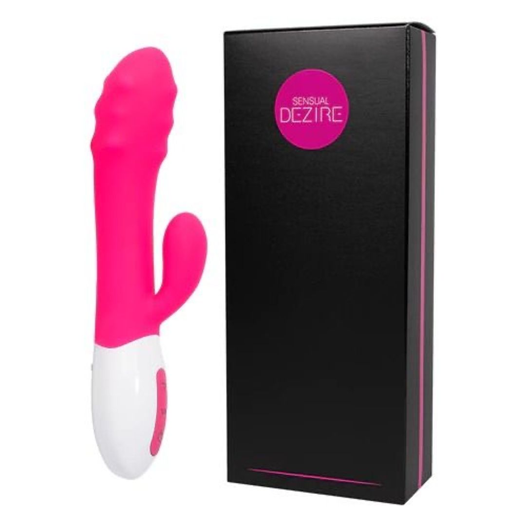 Vibrador doble estimulación extasis