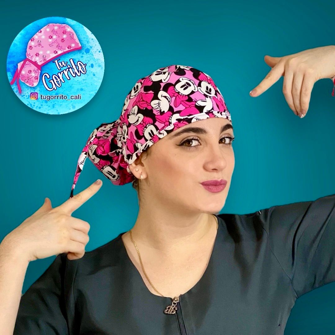Minnie fondo fucsia 