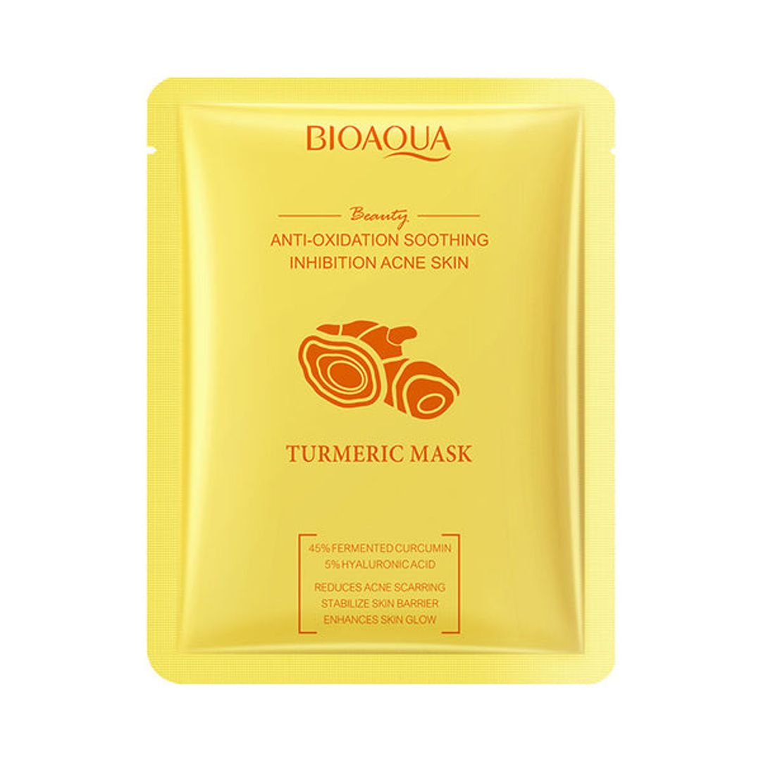 Mascarilla Facial con Cúrcuma BIOAQUA