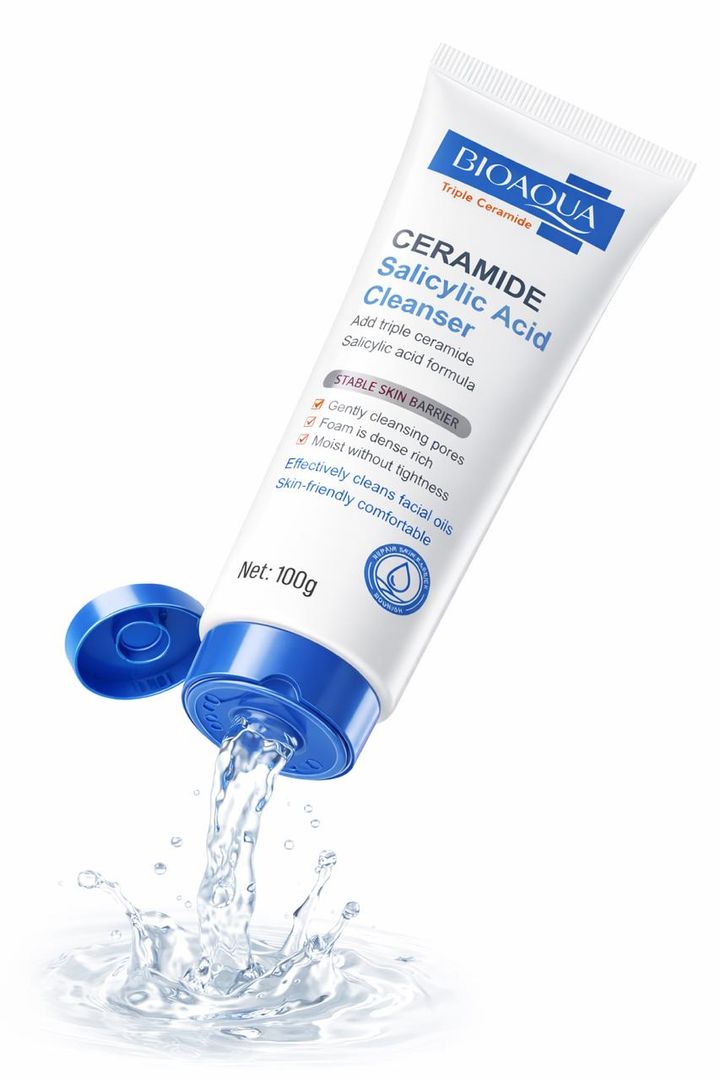 JABON CERAMIDE CON ACIDO SALICILICO BIOAQUA