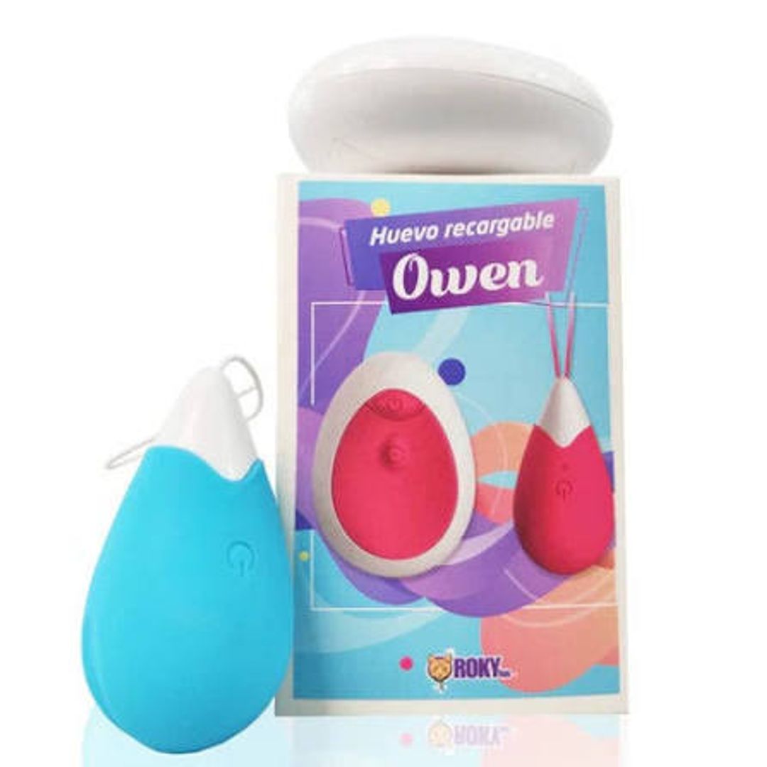 Huevo vibrador Inalámbrico recargable owen