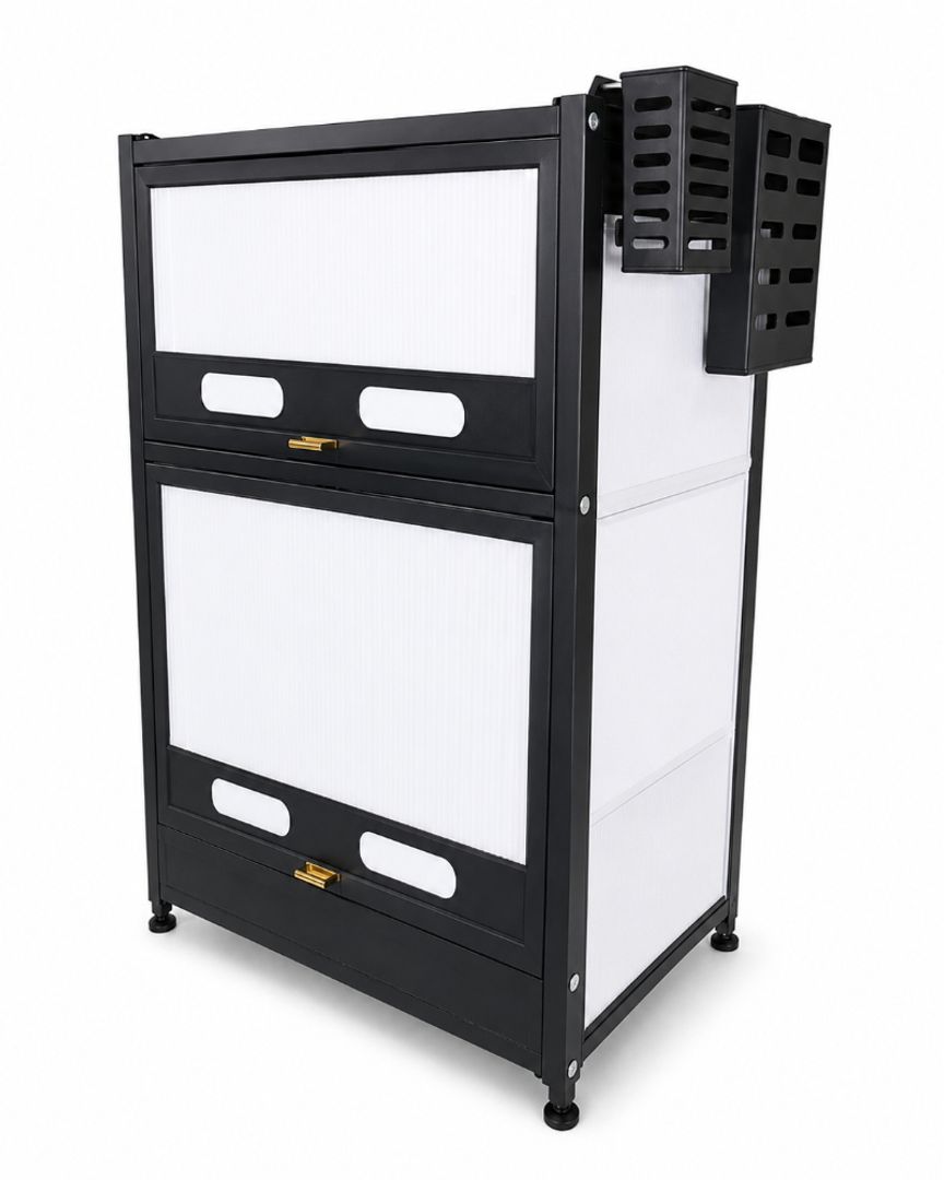 ORGANIZADOR ESCURRIDOR DE COCINA CON GABINETES