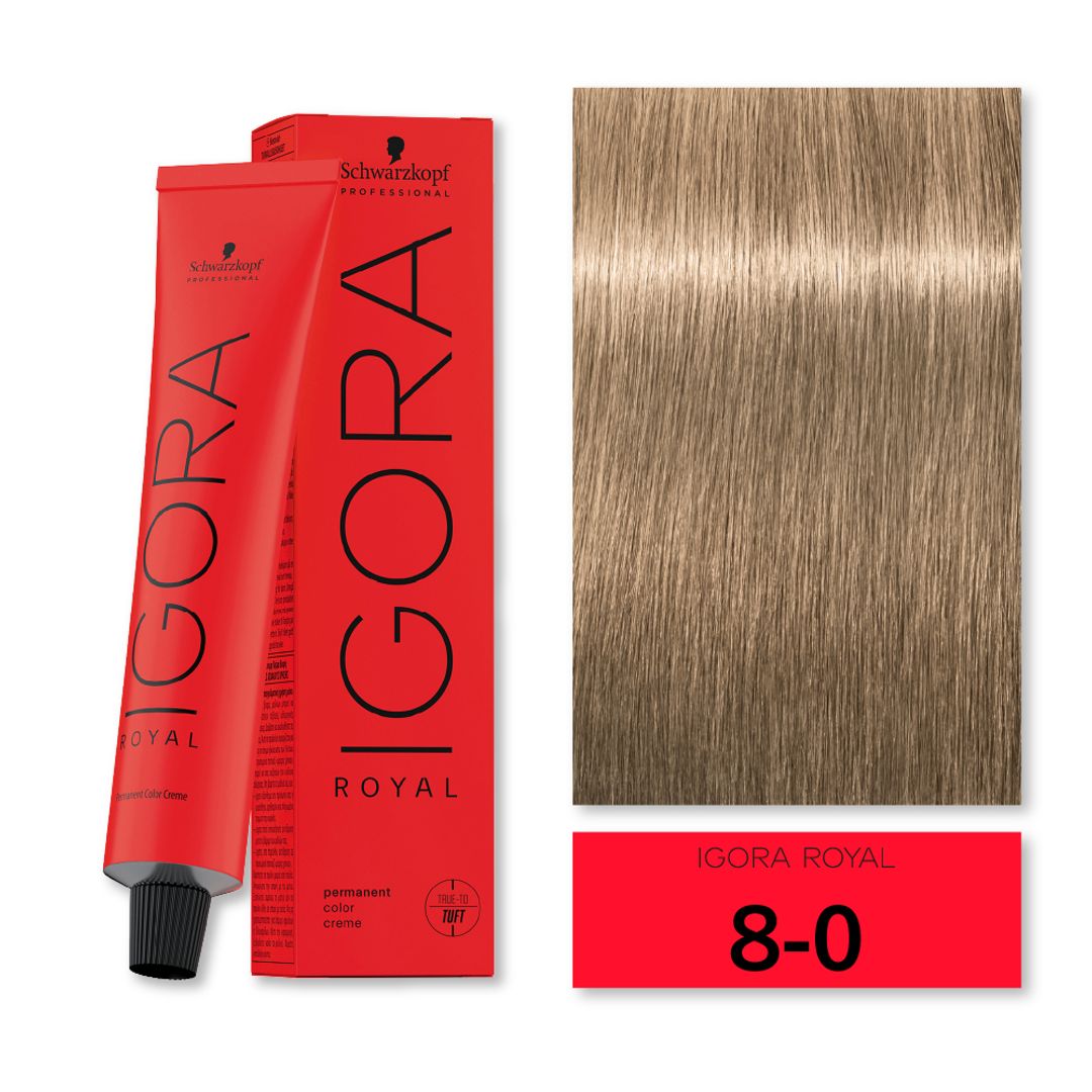 TINTE IGORA ROYAL RUBIO CLARO 8-0