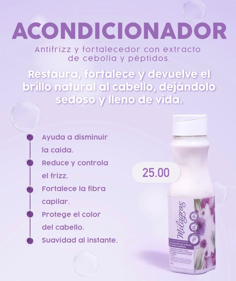 Acondicionador cebolla