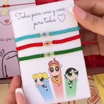 Imagen del producto MANILLAS AMIGAS CHICAS SUPERPODEROSAS 