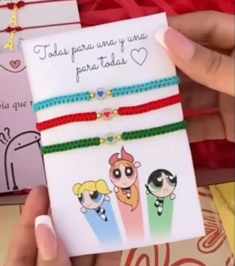 MANILLAS AMIGAS CHICAS SUPERPODEROSAS 