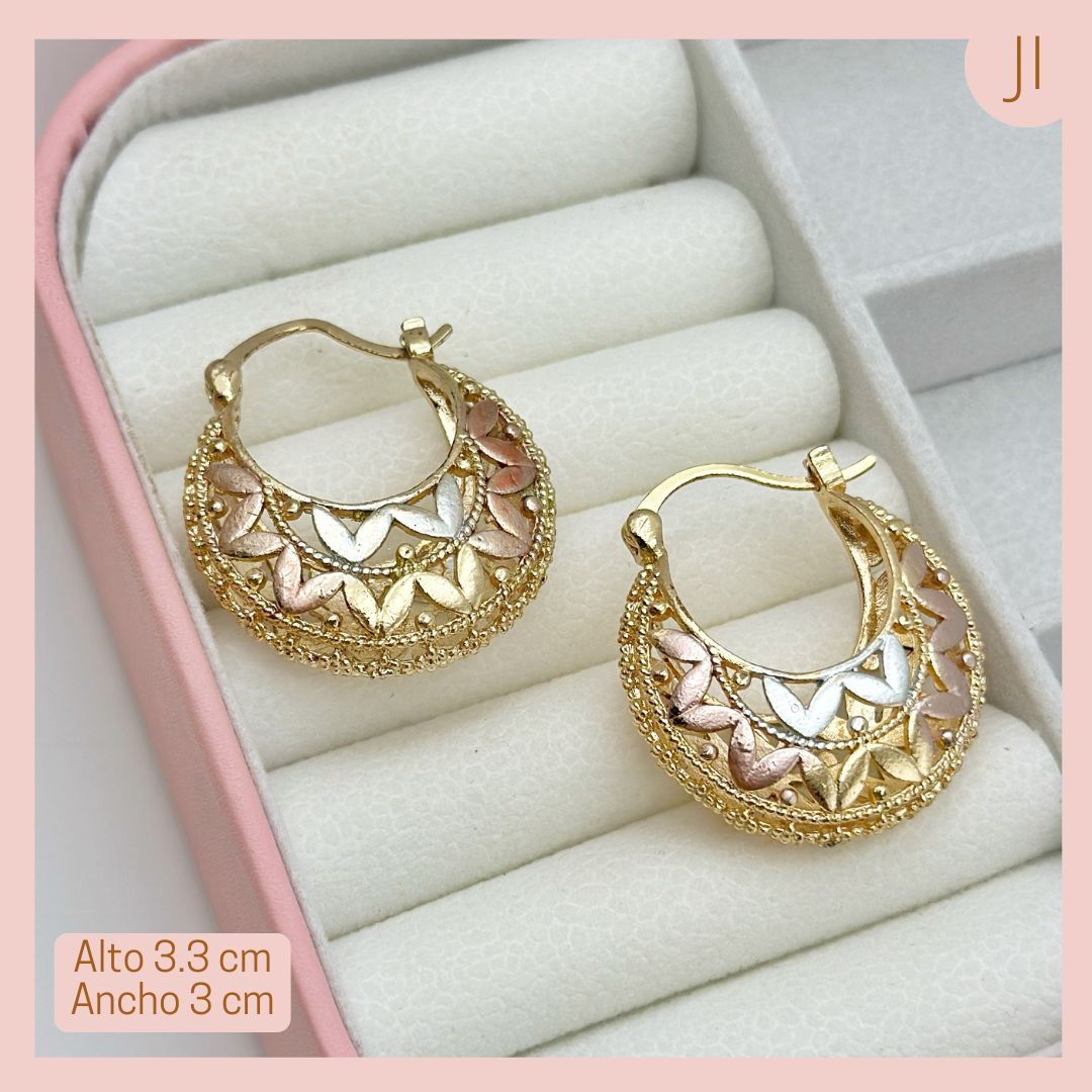 Candongas Canasta Doradas 