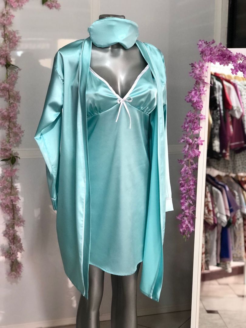 Vestido celeste 