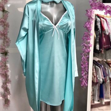 Imagen del producto Vestido celeste 