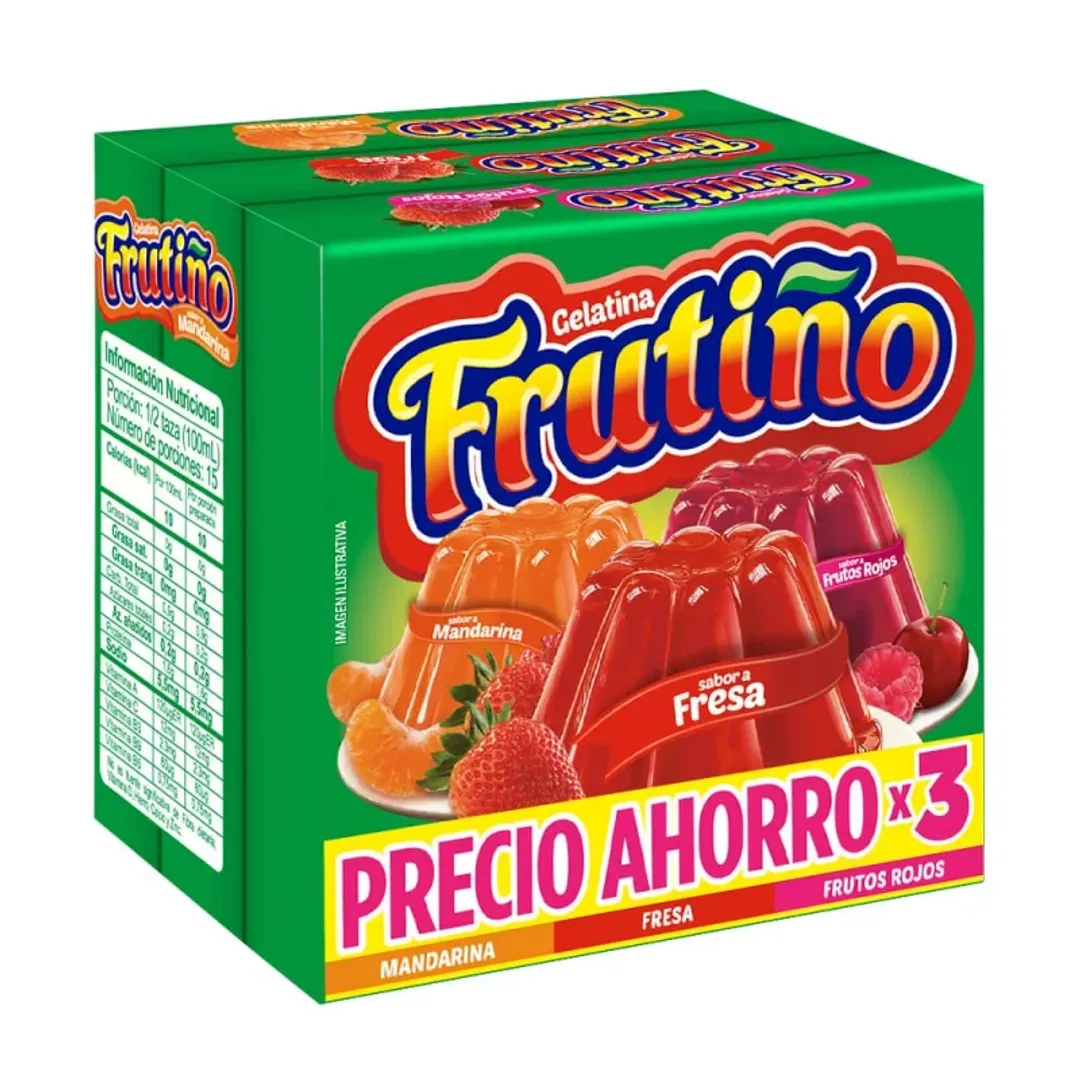 GELATINA FRUTIÑO MFFR*3*42G