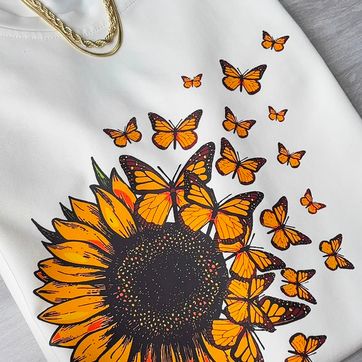 Imagen del producto Girasol - Mariposas