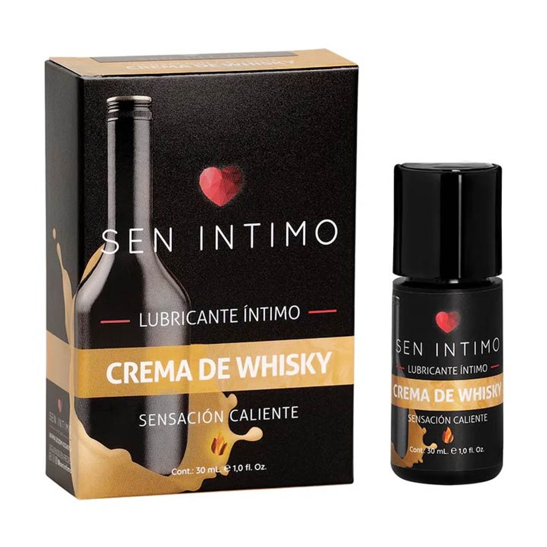 Lubricante Caliente- Crema de whisky- Sen Intimo