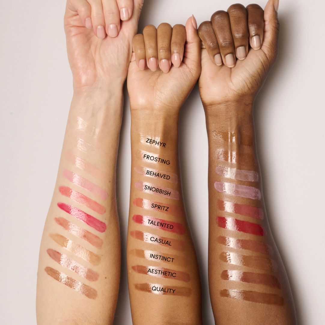 MAC LIP COMBO LIPGLAZER WHIRLING & LIPGLASS AIR CASUAL