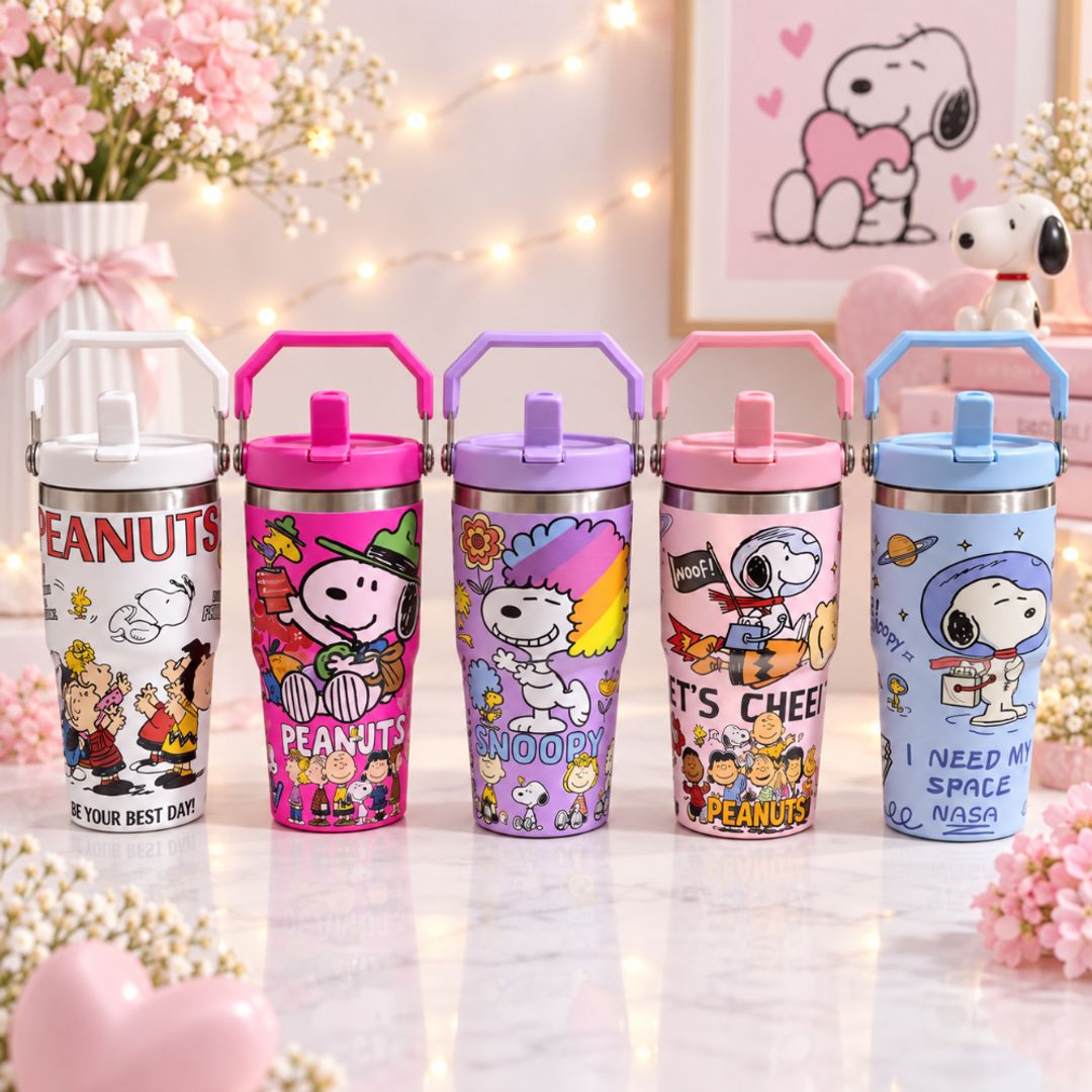 Termo térmico 20 oz snoopy 