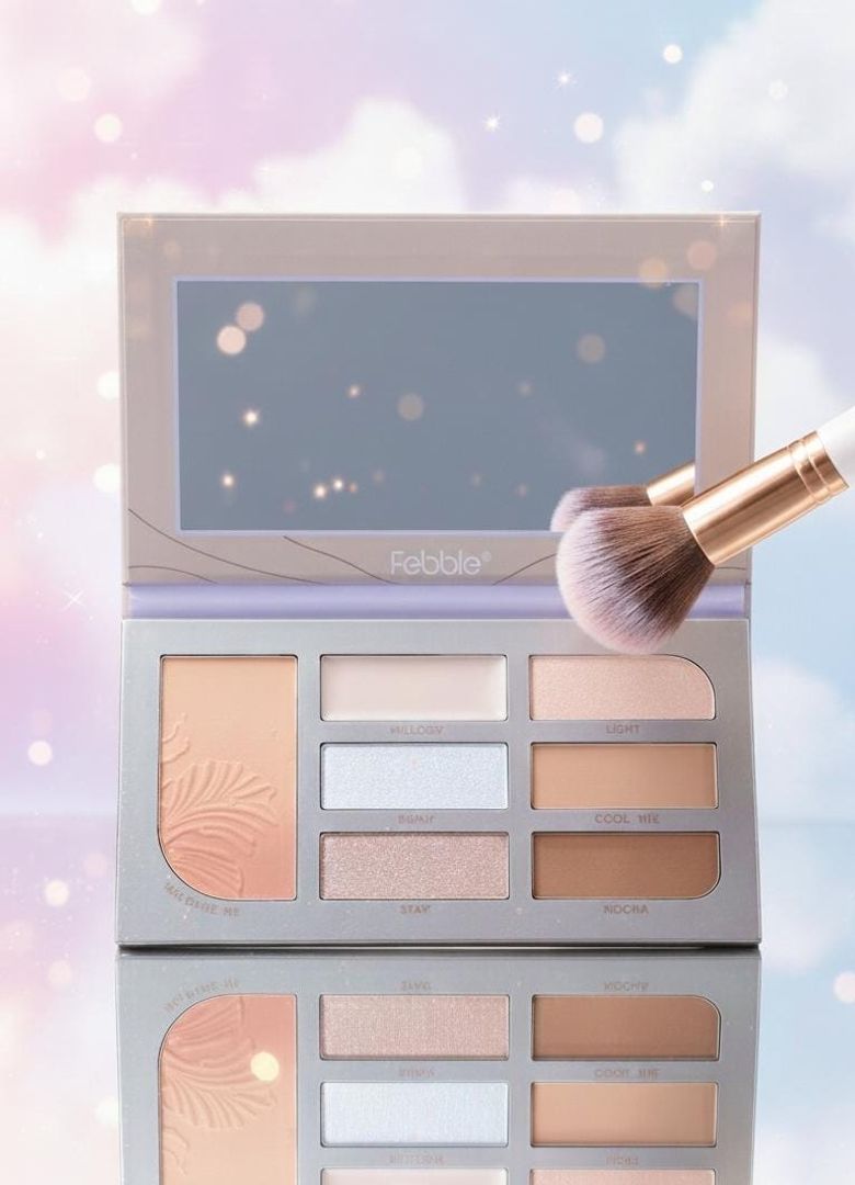 PALETA DE CONTORNO & ILUMINADOR — FEBBLE 	 FBF034