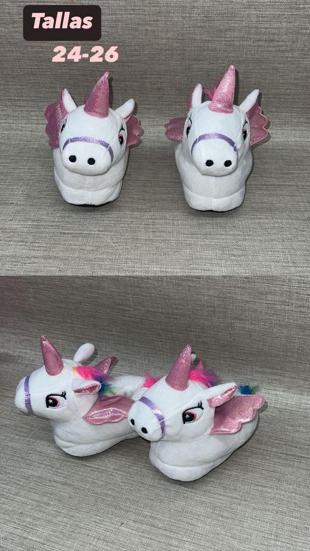 BABUCHA DE NIÑA (UNICORNIO)
