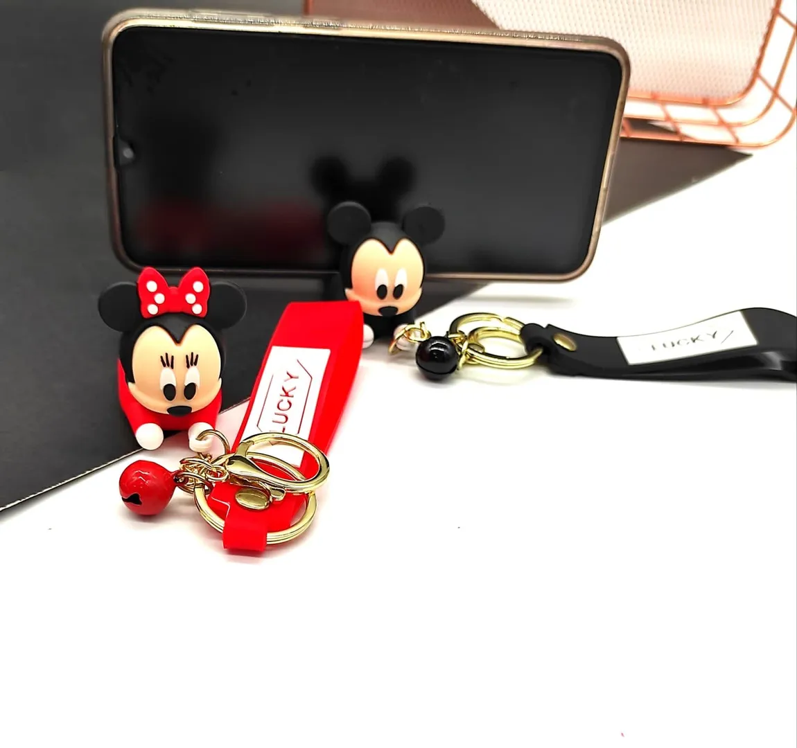 Llaveros Mickey y Minnie 