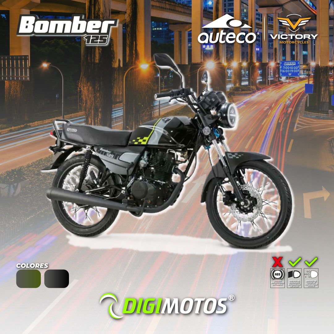 BOMBER 125 TK CBS