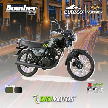 BOMBER 125 TK CBS - imagen 1