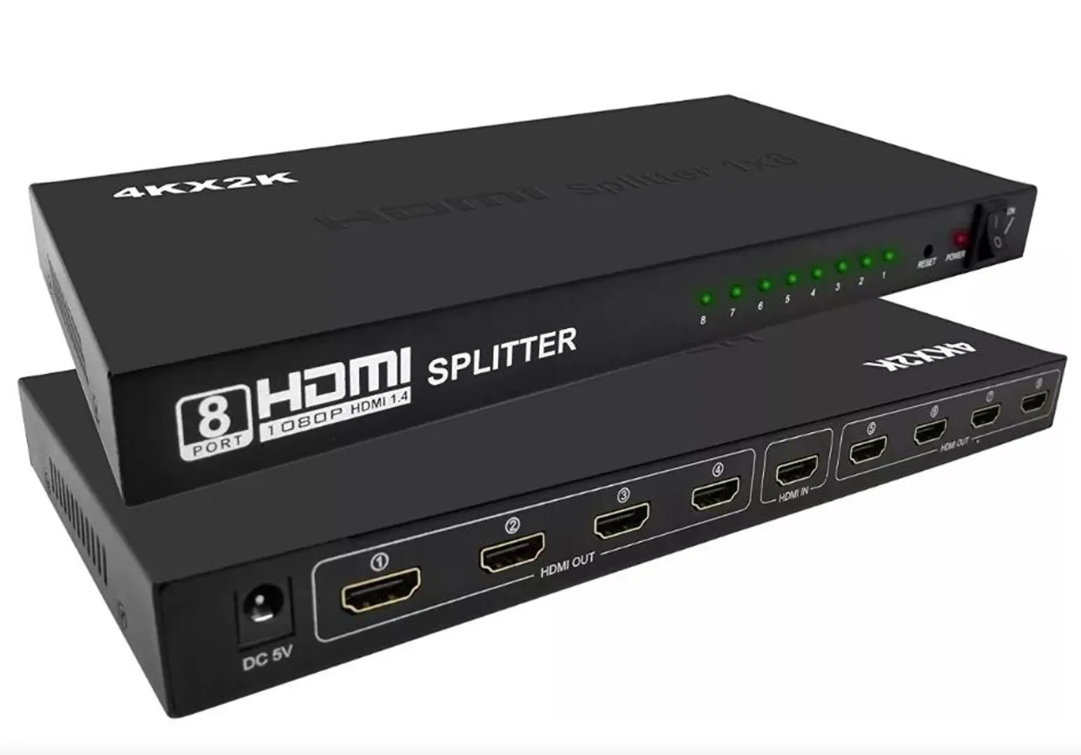 Splitter HDMI 8 puertos