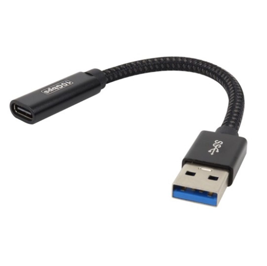 Cable Convertidor USB 3.0 macho a Tipo C hembra