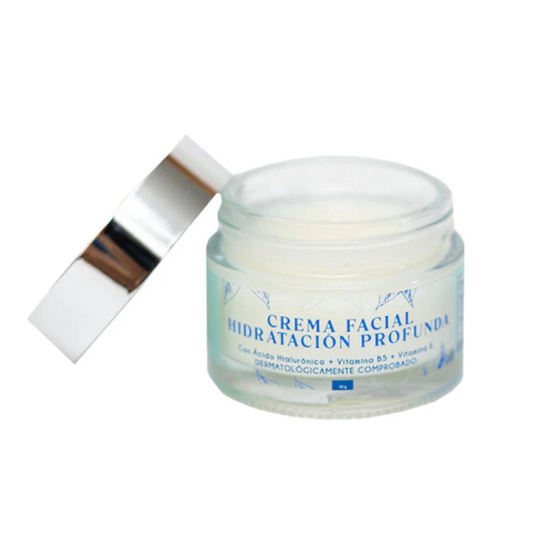 CREMA FACIAL DE HIDRATACIÓN PROFUNDA 30gr