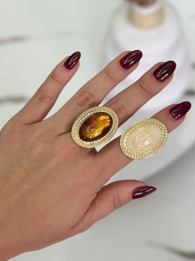 Anillo redondo acrílico 