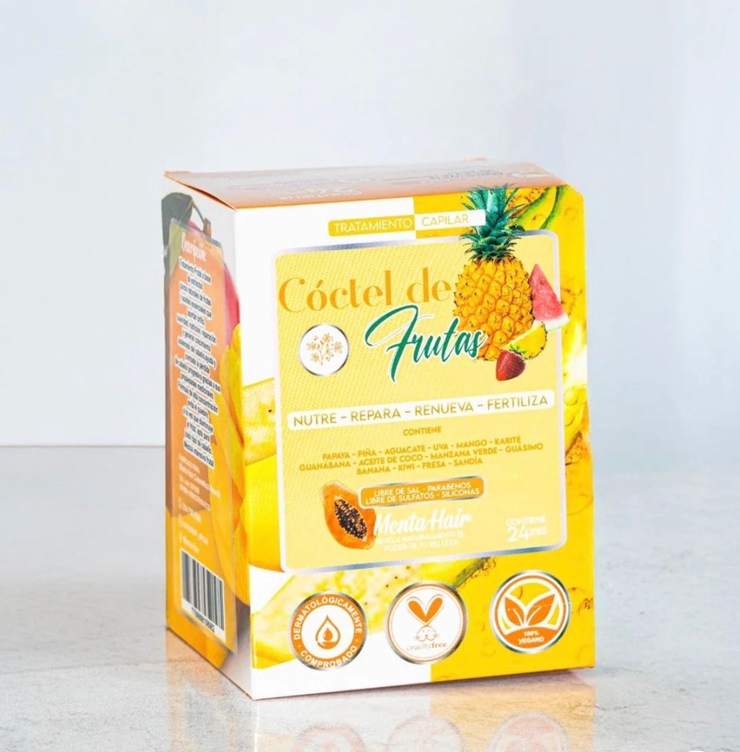 SACHET TRATAMIENTO CÓCTEL FRUTA