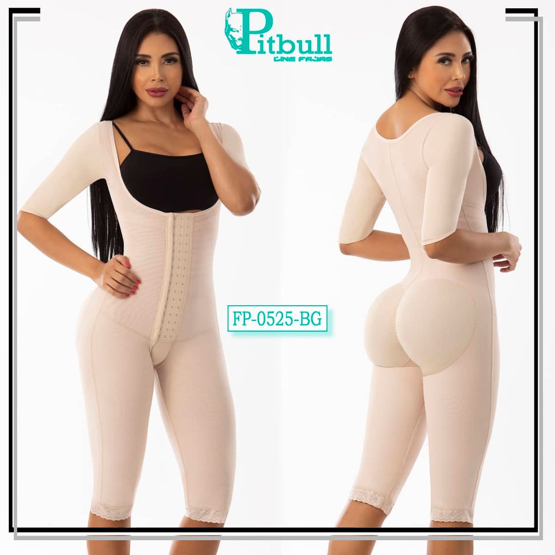 Faja Pierna Larga Con Manga FP0525-R1