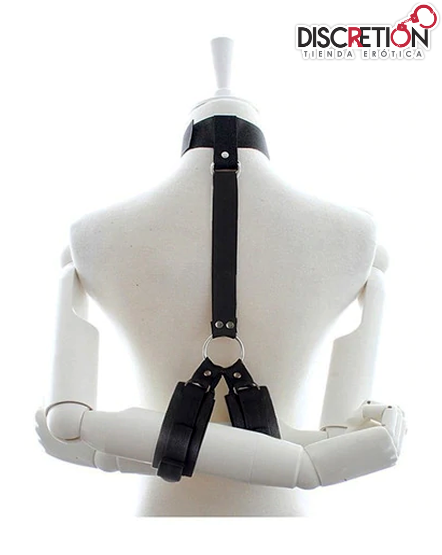 SUJETADOR DE CUELLO CON ESPOSAS 