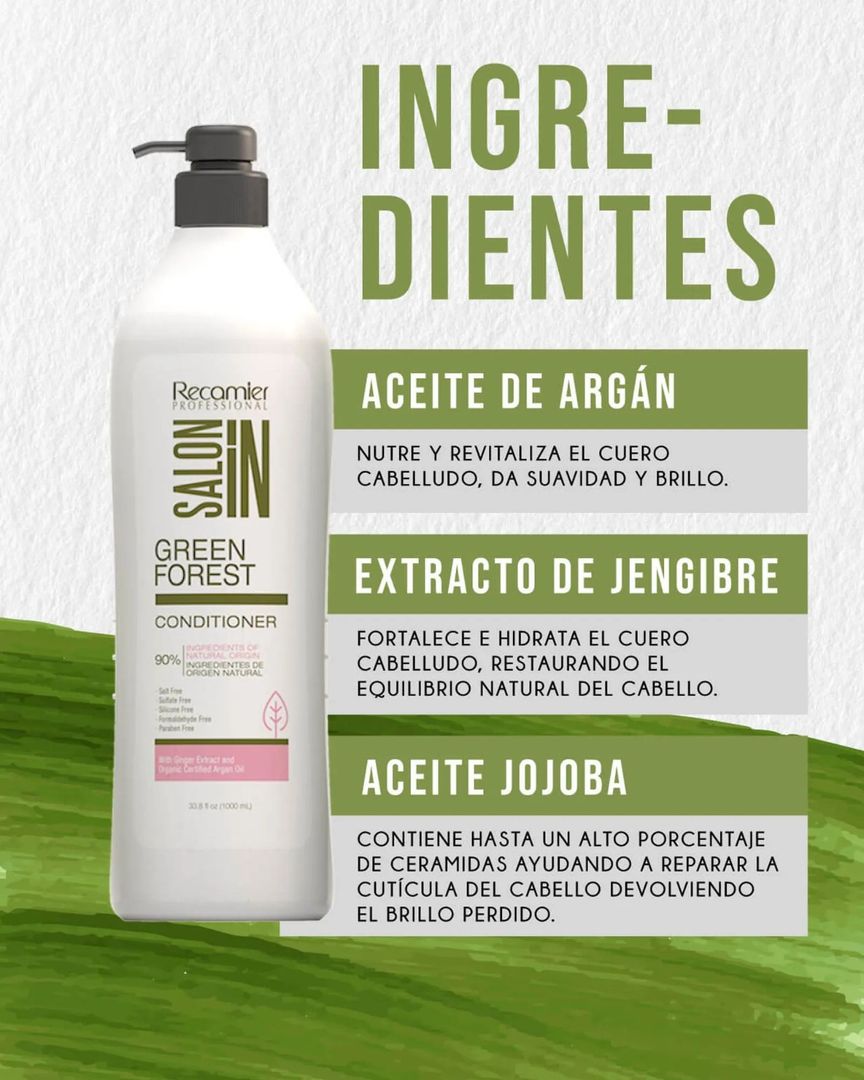 Acondicionador Green Forest Recamier