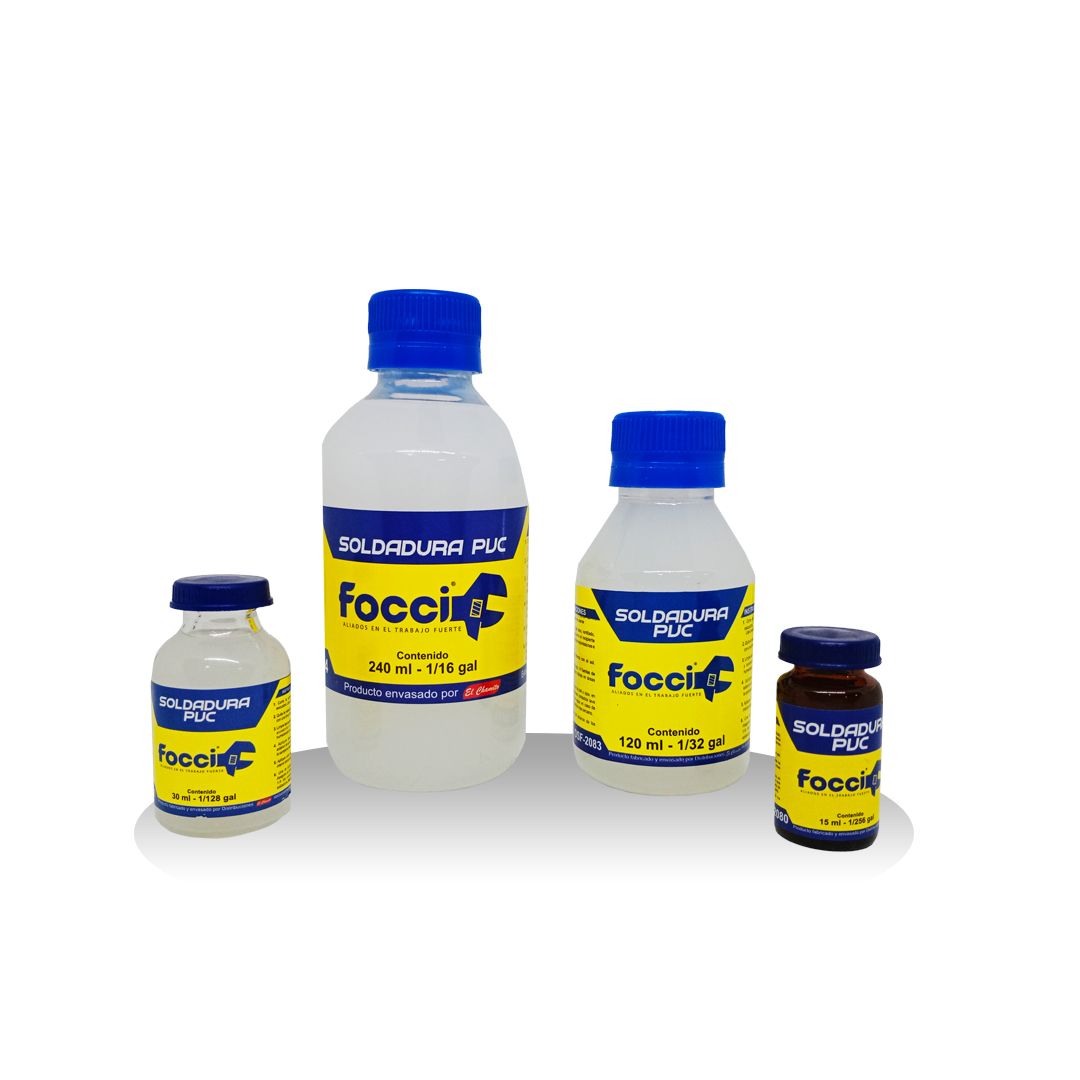 PEGANTE SOLDADURA PVC FOCCI