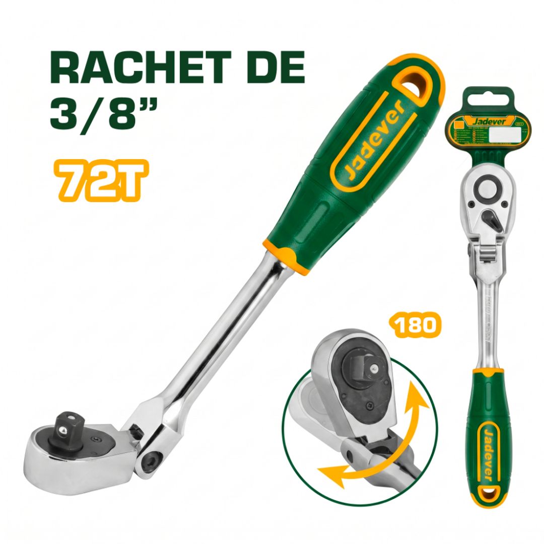 RATCHET 3/8" 72T 250MM