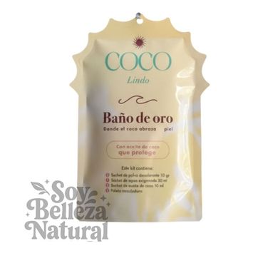 COCO LINDO BAÑO DE ORO - imagen 1