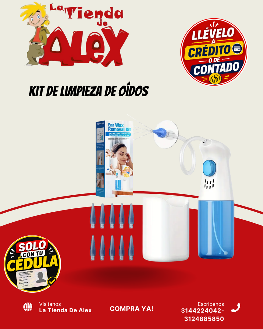 Kit de Limpieza de Oídos